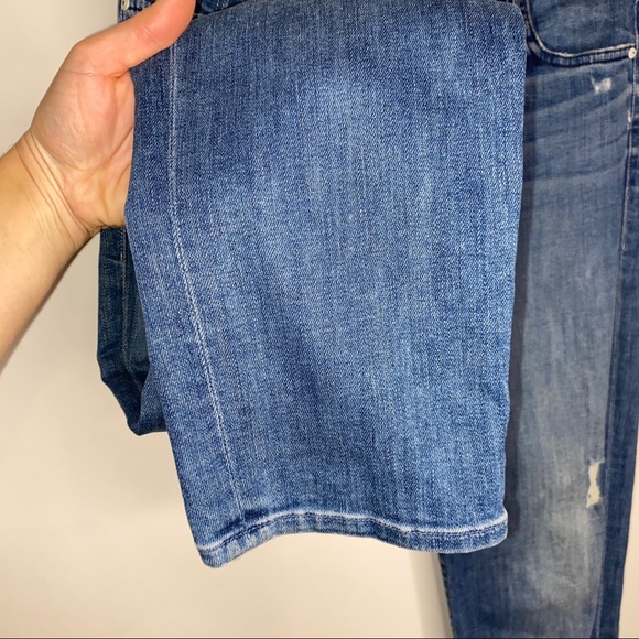 MOTHER The Dropout Distressed Jean in Graffiti Girl - Picture 3 of 11